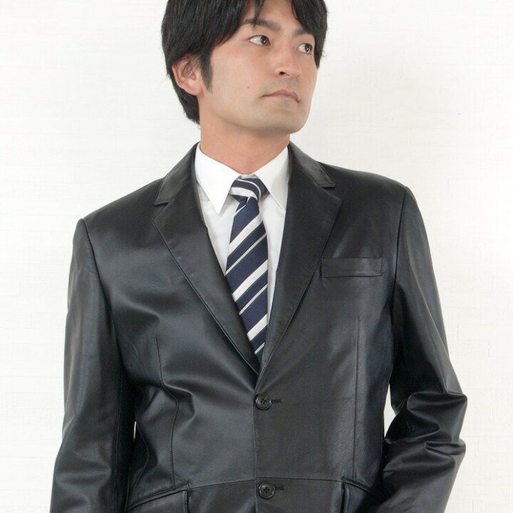 楽天市場】【10%OFFクーポン】ラム メンズ ジャケット テーラード 二つ 