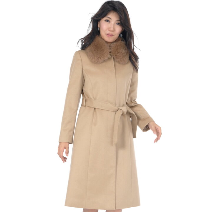 楽天市場】【10%OFFクーポン】カシミヤコート カシミア 100％ コート 
