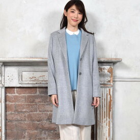 【15％OFFクーポン】チェスターコート カシミヤ コート ウール混 グレンチェック [Merfirge] ウール カシミア レディースコート ジャケット アウター ミドル丈 グレンチェック チェスター 秋冬 おしゃれ30代 40代 50代 60代(ca3118)
