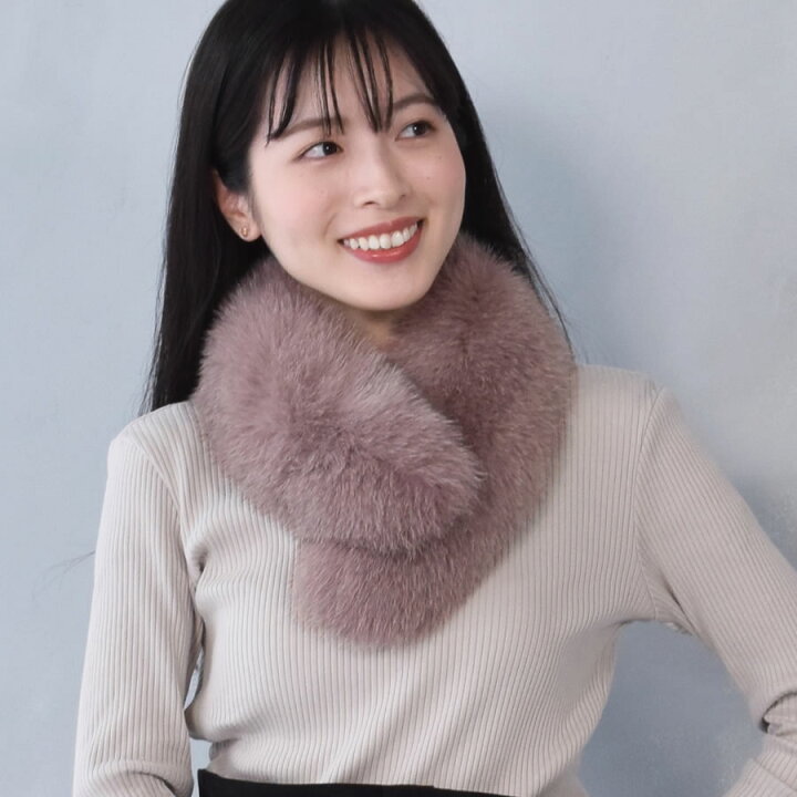 楽天市場】【10%OFFクーポン】日本製 SAGA フォックス ファーマフラー  