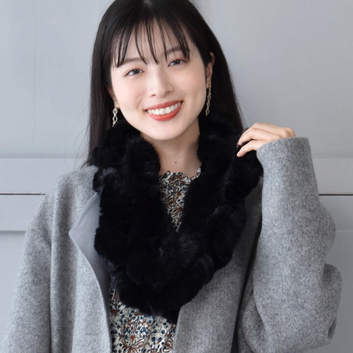 楽天市場】レッキス ラビット スヌード ファースヌード レディース 冬 