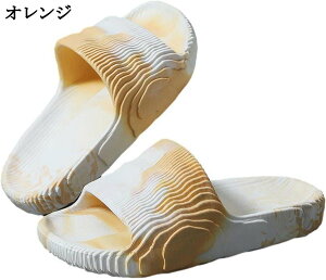 安定感 通気性 柔らかい 滑らない 水陸両用 春夏 外履き シャワーサンダル ルームシューズ だんだら 絞り染め メンズ PVC 厚底