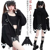 楽天市場】うさ耳 パーカー（スタイル（パーカー）ジップアップ
