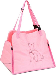 猫用 ペットドライブボックス 座席シート 助手席 シートベルト付き ペットキャリー ポータブル 中型犬猫用 滑り止め 耐摩耗