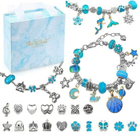 お 女の子 メイキングトイ キラキラ ビーズセット DIY 宝石おもちゃ ビーズセット おもちゃ 作り ブレスレット チャーム 女の子