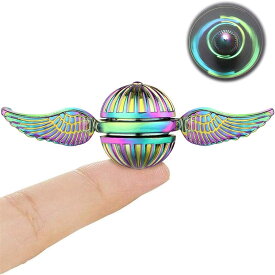 子 脳トレ 暇つぶし ストレス解消 回転コマ 指先 キューブ ギアスピナー ステンレススチール Spinners Snitch Fidget ベアリング