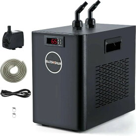 水槽クーラー 水槽冷却クーラー 160L チラー式ウォータークーラー デジタルディスプレイ ポンプ付き 循環式クーラー 騒音が小さ