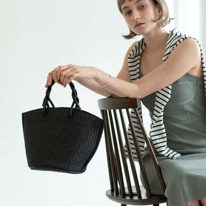 楽天市場】かごバッグ トートバッグ レディース【Rollane ロルアネ S  