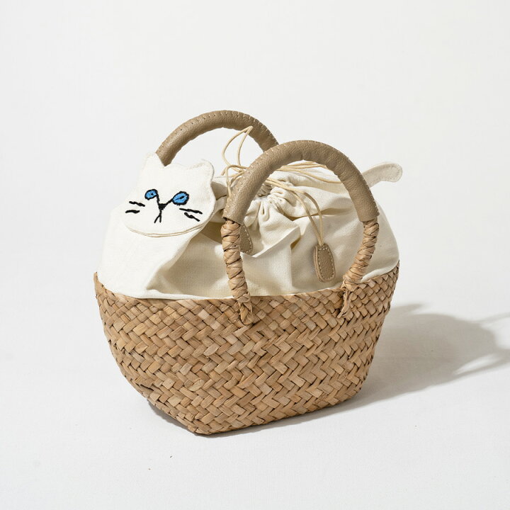 楽天市場】猫 ねこ かごバッグ レディース 【Minetpanie ミネット  