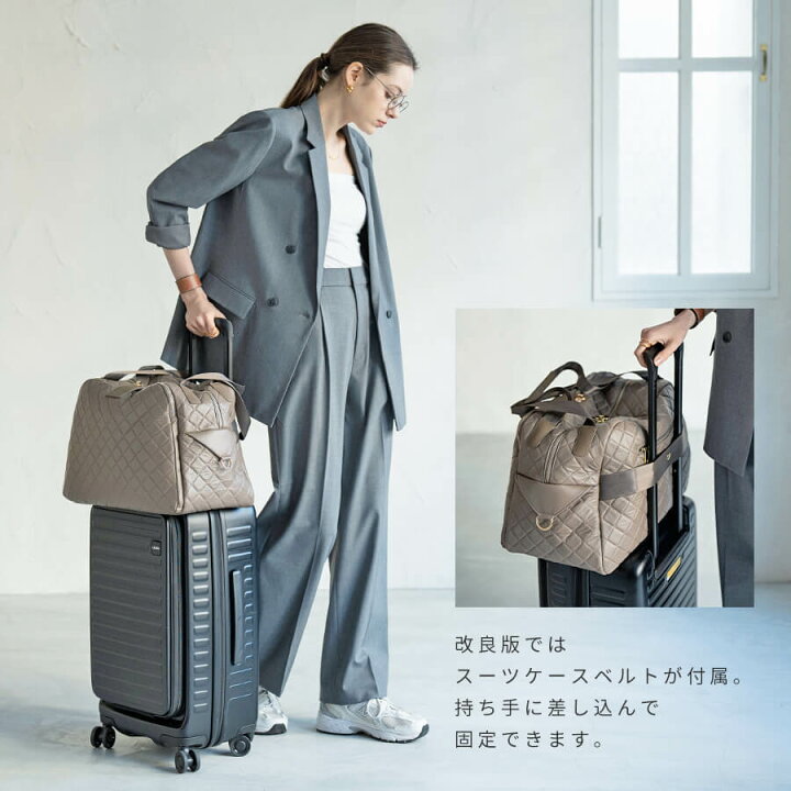 楽天市場】ボストンバッグ 旅行かばん レディース【改良版・第2世代 