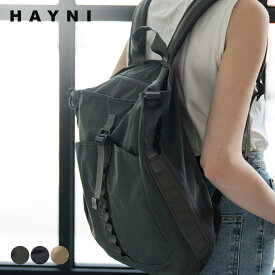 くったり抜け感が心地よい2wayリュック｜ リュック レディース【Eida エイダ｜HAYNI ヘイニ】軽量 ナイロン 大容量 リュックサック バックパック デイパック ナイロンバッグ 2way ショルダー おしゃれ おでかけ かわいい 大きめ 軽い 黒 グレー ユニセックス ショルダー