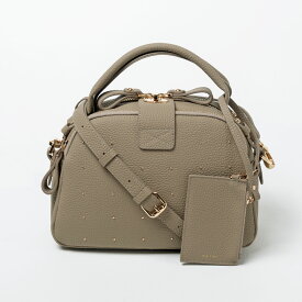 限定品・本革 ショルダーバッグ ハンドバッグ レディース 【Nene Loche Dot ネネロシェ ドット｜HAYNI ヘイニ】ボストンバッグ 斜めがけ バッグ 大人 上品 2way レザー 革 ショルダー 肩掛け 黒 かわいい おしゃれ きれいめ ミドルサイズ ブランド