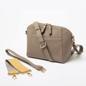 池田真子さん×HAYNIコラボ 本革 ショルダーバッグ レディース【第2世代・改良版 Herena ヘレナ｜HAYNI ヘイニ】カラーストラップ付 斜めがけ 実用的 革 整理収納 youtube SNS 斜めがけバッグ おしゃれ シンプル ポケット 整理整頓