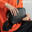 ちりばめられた小さなドットが大人かわいい｜ 本革 ショルダーバッグ レディース 斜めがけバッグ【Verdadot ベルダドット ベルト2種付属｜HAYNI ヘイニ】軽い 軽量 小さめ 実用的 牛革 ドット かわいい おしゃれ スクエア 旅 ドットシリーズ シルバー ゴールド