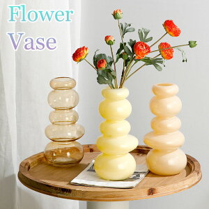 【全品10%OFF&ポイント5倍】花瓶 花びん 花器 おしゃれ 北欧 シンプル ナチュラル モダン 倒れにくい リボン ホワイト グレー ピンク グリーン グレー フラワーベース 玄関 リビング 食卓 ミニ