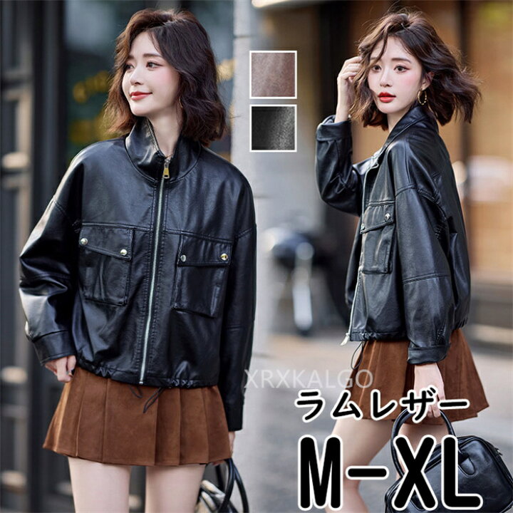 楽天市場】【時間限定10%OFF】革ジャン 本革 ライダースジャケット 