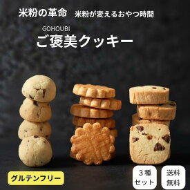 米粉クッキー3種類 チョコチップクッキー 塩バタークッキー 米粉 クッキー クッキー バター 米粉のお菓子 グルテンフリー 国産米粉 ご褒美 焼き菓子 小麦なし 手作り