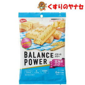 バランスパワー 北海道バター 6袋（12本）／【栄養機能食品】