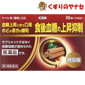 【第3類医薬品】【宅急便コンパクト】ケイヒ末[顆粒]GS 30包(10日分)