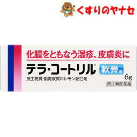 【メール便対応】テラ・コートリル軟膏a 6g／【指定第2類医薬品】