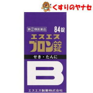 【宅急便コンパクト対応】エスエス ブロン錠 84錠 ／【指定第2類医薬品】