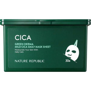 グリーンダーマCICA デイリーシートマスク 【30枚(350ml)】(ネイチャーリパブリック)