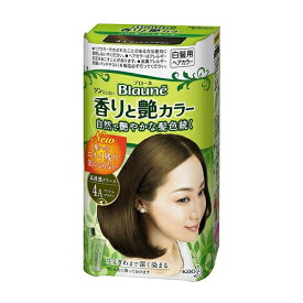 花王　ブローネ　香りと艶カラークリーム　4A　アッシュブラウン　【80g】(花王)【ヘアカラー/白髪染め】