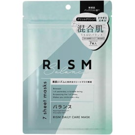 RISM（リズム）　デイリーケアマスク　バランス　【7枚入】(サン・スマイル)