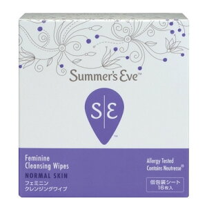 サマーズイブ フェミニンクレンジングワイプ ノーマルスキン 【16枚】(ピルボックスジャパン)