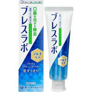ブレスラボ マルチケア クリスタルクリアミント 【90g】(第一三共ヘルスケア)