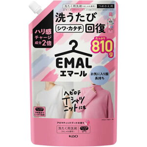 エマール アロマティックブーケの香り つめかえ用 【810g】(花王)
