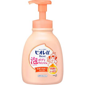 ビオレu　泡で出てくるボディウォッシュ　うるおいしっとり　本体　【600ml】(花王)【ボディケア/ボディソープ】