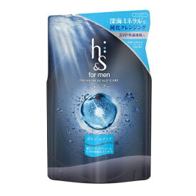 h＆s for men ボリュームアップ シャンプー つめかえ用　【300ml】(P&G)　【MEN'S】