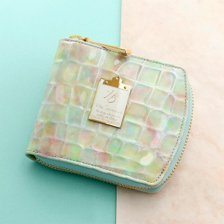 楽天市場】【HerSchedule】チェレットbillfold（二つ折りウォレット  