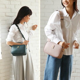 【HerSchedule】「綺麗な色がもっと好きになる」アモーレシリーズ　二つ折ウォレット派のための丁度いいサイズのショルダーバッグ　Friend Amore（フレンド アモーレ）イタリア製レザーを使ったレザーバッグ　雨の日にも持てる汚れや水に強いイタリア革（ハースケジュール）