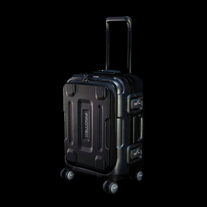 楽天市場 Protex 機内持ち込み対応スーツケース 頑丈 Fpz 07 容量約28lの精密機器輸送 フロントオープン型4輪トラベルキャリー 11月12日頃出荷 364 1301 限定バッグと出会えるエルトゥーク