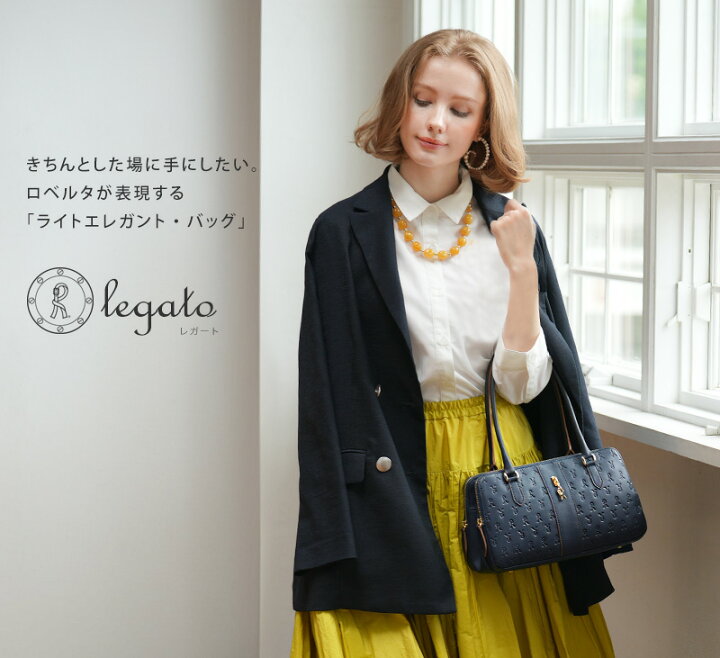 楽天市場】【ロベルタ】ハンドバッグの品格と整理上手な3ポケット  