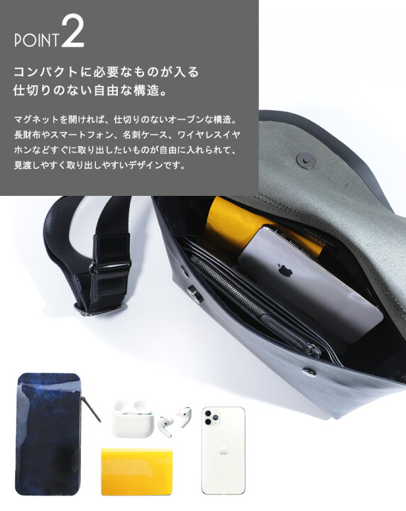 楽天市場】【SLUR】スラーエナメルボディバッグ Stradaストラーダ 【10 