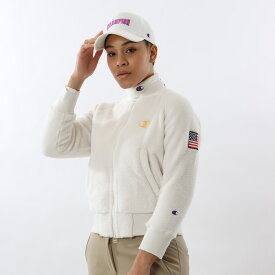 【公式】チャンピオン【50%OFFセール】Champion ウィメンズ ジップジャケット 22FW GOLF(CW-WG605)★レディース 女性用 女性