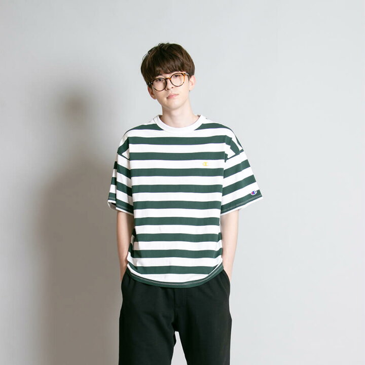 楽天市場 公式 チャンピオン 30 Offセール Champion ボーダーtシャツ 22ss メンズカジュアル C3 V303 セール品は商品不備以外 返品交換不可 Champion Hanes オフィシャル
