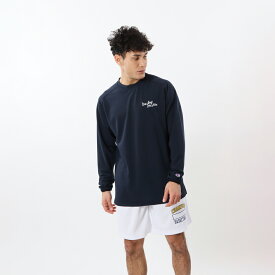 【公式】チャンピオン【30%OFFセール】Champion ロングスリーブTシャツ 23FW 【秋冬新作】E-MOTION(C3-YB419)★ バスケットボール バスケ ウエア ミニバス バスケウエア