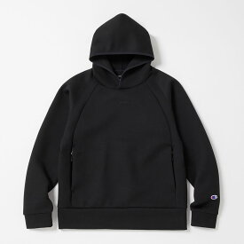 【公式】チャンピオン【30%OFFセール】Champion フーデッドスウェットシャツ 23FW ブラックエディション(C3-Y118)★ メンズ レディース sweat スウェット ( トレーナー ) フード付き