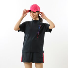 【公式】チャンピオン【30%OFFセール】Champion ウィメンズ モックネックシャツ 23SS GOLF(CW-XG302)★レディース 女性用 女性 ゴルフ ゴルフウエア ゴルフシャツ