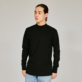 【公式】ヘインズ スエードニット ハイネックロングスリーブTシャツ 24FW ヘインズ(HM4-A205)★ 長袖 ロンt メンズ レディース ユニセックス