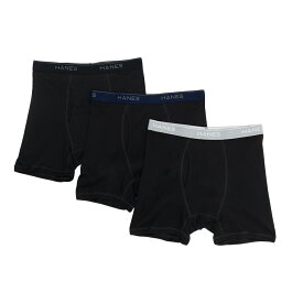 【公式】ヘインズ Hanes 【オフィシャルストア限定】3枚組 ボクサーブリーフ 25FW ヘインズ(HM6EA705S)★ ショーツ 下着 パンツ M L LL アンダーウエア まとめ買い トランクス男性 オールシーズン 着心地良い 肌触り 無地 ロゴ メンズ 男性 オールシーズン