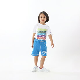 【公式】チャンピオン Champion キッズ ショーツ 24SS 【春夏新作】ボーイズカジュアル(CK-Z505) ★ 子供 子ども こども 子供服 キッズ 女の子 男の子 sweat スウェット ( トレーナー ) ジュニア カジュアル セットアップ