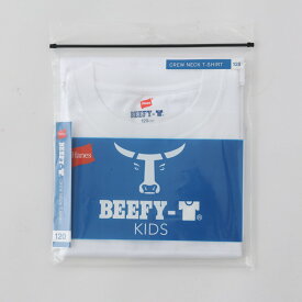 【公式】ヘインズ Hanes KIDS BEEFY-T Tシャツ 24SS【春夏新作】BEEFY-T ヘインズ(h5380)★ ビーフィー キッズ 子供 子ども服 こども 男の子 女の子 Tシャツ 半袖 ヘビーウェイト 無地 半袖 100cm 120cm 140cm 160cm ブラック 黒 ホワイト ネイビー 運動会 子供服