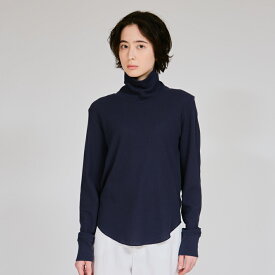 ◆セール品◆【公式】ヘインズ Hanes originalsワッフルタートルネックロングスリーブTシャツ 25FW ヘインズ(HW4-C502)