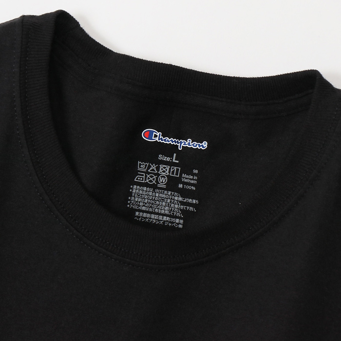 チャンピオン直営店 今なら全品送料無料 公式 チャンピオン Champion 3枚組 クルーネックtシャツ 驚きの値段 Cm1ek701p