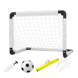 Kids Soccer Goals For Backyard,Foldable Soccer Net For Kids | Portable Football Netting With Storage Bag Sports Equipment For Training Practice Field Beach